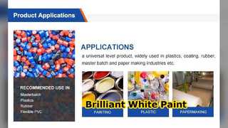 Tio2 R996 Белый пигмент с высокой непрозрачностью