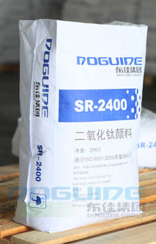 Dongjia SR-2400 Рутиловый титановый диоксид пигмент с высокой белостью, превосходной устойчивостью к погодным условиям и отличной дисперсией