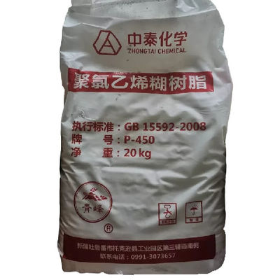 Продукты сырья ранга затира смолы PVC Zhongtai P450 пенясь
