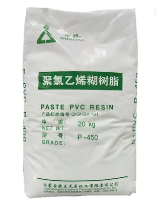 Junzheng P-450 PVC-резина для пасты с K-значением 65 с низким содержанием летучих веществ и контролируемой вязкостью пасты