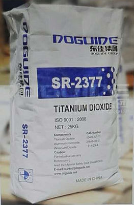 Тип двуокись титана CAS 13463-67-7 рутила Doguide SR-2377 для пластмассы