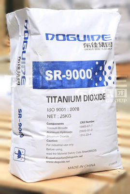 Тип двуокись титана CAS 13463-67-7 рутила SR-9000 Doguide для чернил