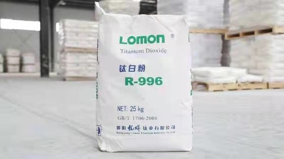 Процесс Lomon R-996 сульфата двуокиси титана лоска 94,5% SGS хороший