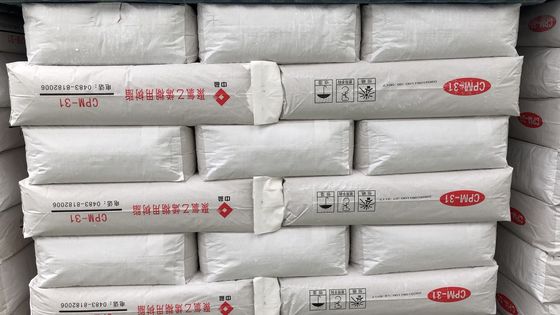 Jilantai CPM-31 ​​ПВХ-паста со сверхнизким содержанием частиц ≤20 шт., термической белизной ≥95% и степенью полимеризации 1200-1400.