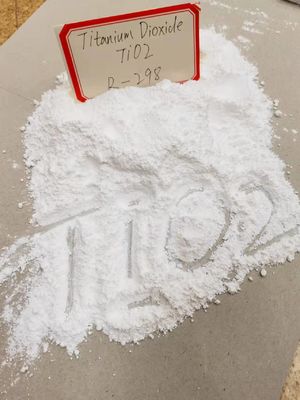 Рутил TIO2 R298 пигмента двуокиси титана белый сульфатизирует белый порошок