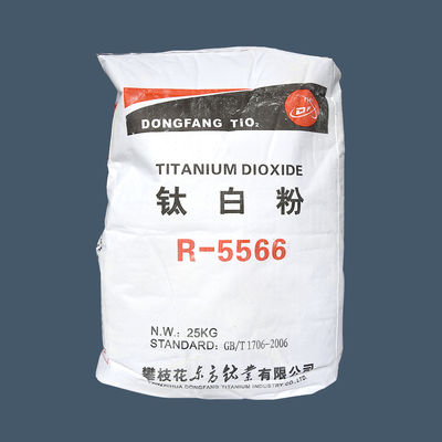 Двуокись титана TiO2 рутила, номер 13463-67-7 Dongfang R-5566 CAS