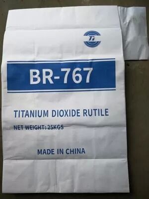 BR-767 Диоксид титана рутил с неорганическим покрытием поверхности Si/Al и органической обработкой поверхности для универсальных применений